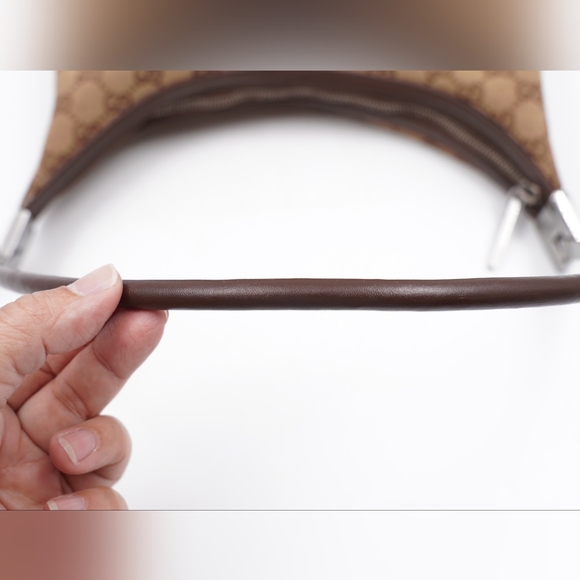 AE44❤️ Gucci GG Canvas Hobo Bag - Picture 12 of 14